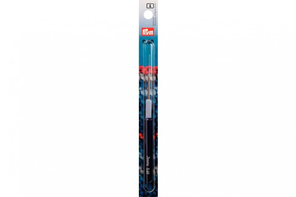Garn-Häkelnadel Prym 0,6 mm Silber - KST-Griff 