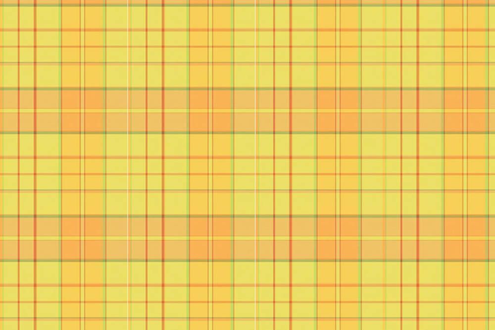 Großes Karo Gelb