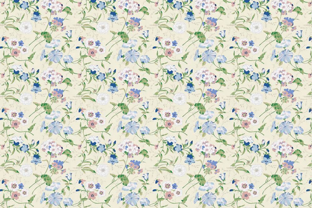 Blumenmuster pastellfarben Hautton