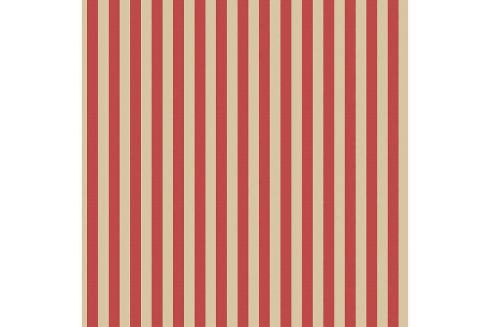 Jardin Streifen beige / rot