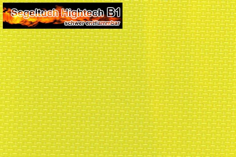Segeltuch Fluorcarbon - B1 Gelb