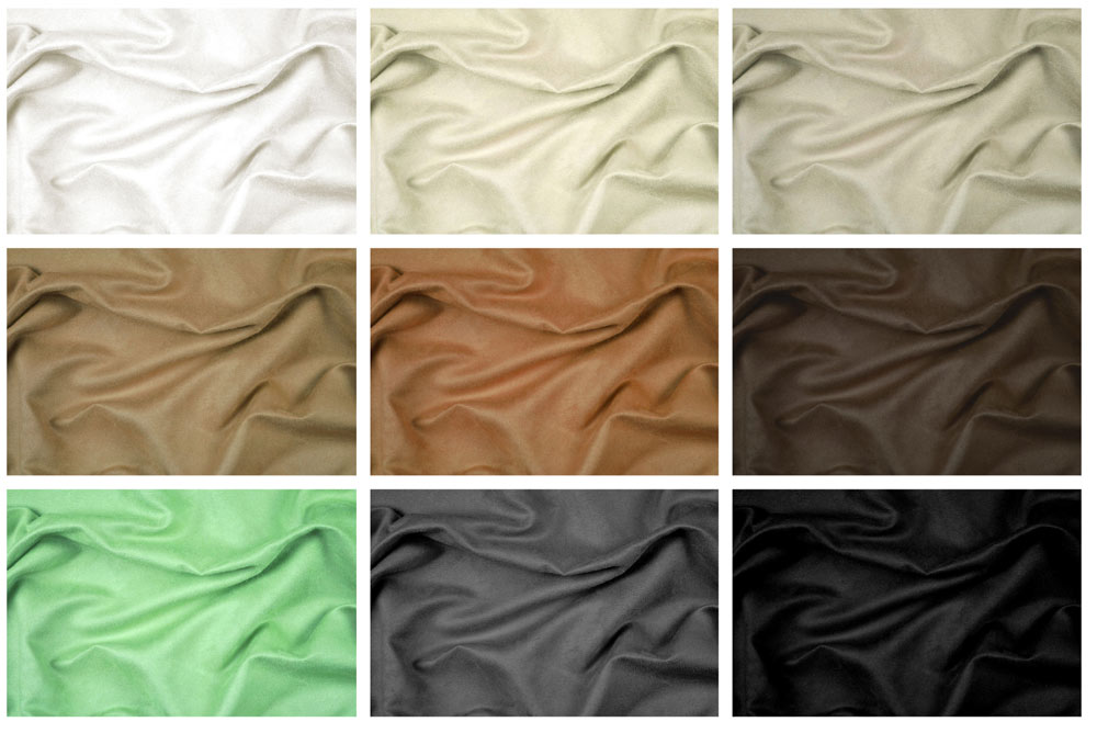 Gardinen- und Dekostoff Softvelours - uni 