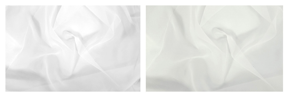 Gardinenstoff Voile mit Bleiband - 280 cm 