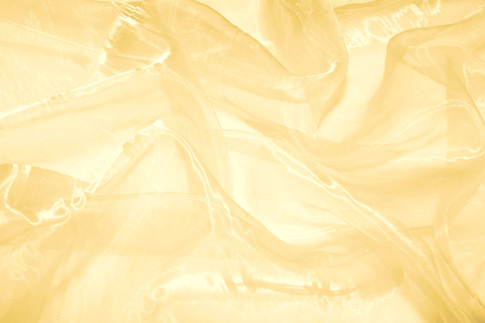 Glanz-Organza - Uni Gold