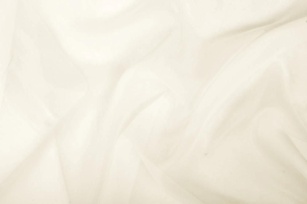 Voile Standard - 150 cm breit - Creme - 2,0 Meter 