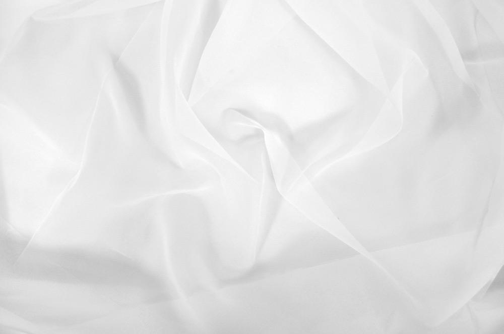 Voile mit Bleiband - 300 cm breit - permanent schwer entflammbar