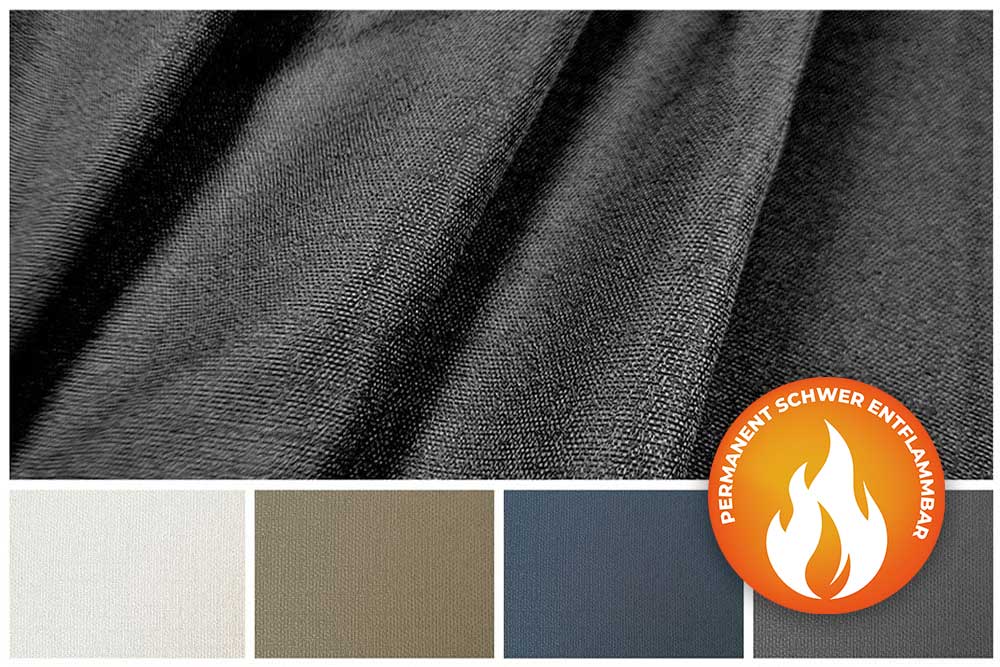 Gardinenstoff - Brighton - Trevira CS 