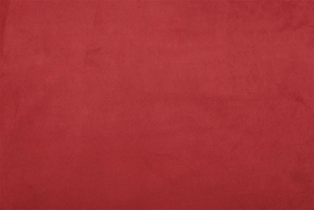 Thermo-Blackout - Wildleder-Imitat Rot