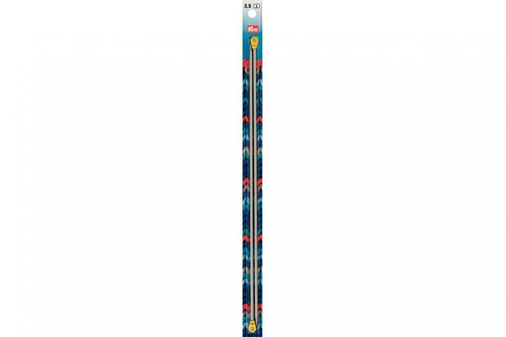 Jackenstricknadeln Prym 35 cm - 3,5 mm Grau ALU 