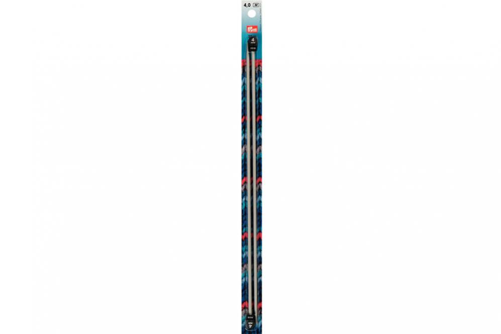 Jackenstricknadeln Prym 35 cm - 4,0 mm Grau ALU 
