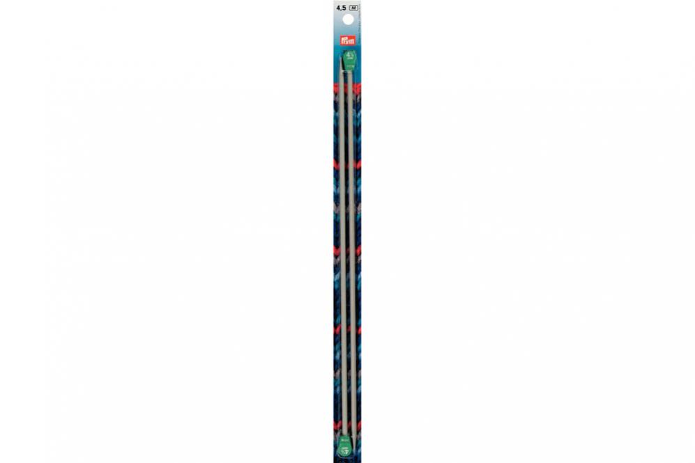 Jackenstricknadeln Prym 35 cm - 4,5 mm Grau ALU 