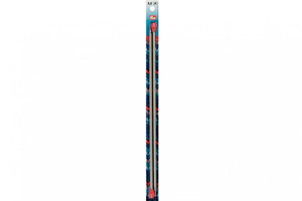 Jackenstricknadeln Prym 35 cm - 5,0 mm Grau ALU 