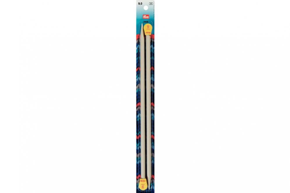 Jackenstricknadeln Prym 35 cm - 9,0 mm Grau KST 