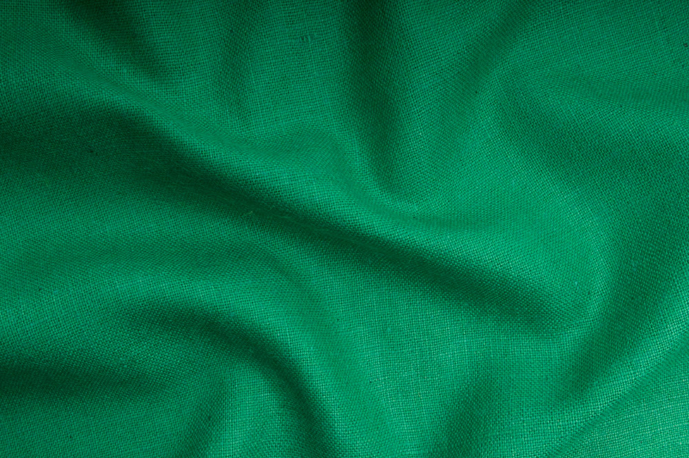 Indianer Jute farbig - 120 cm breit Grün