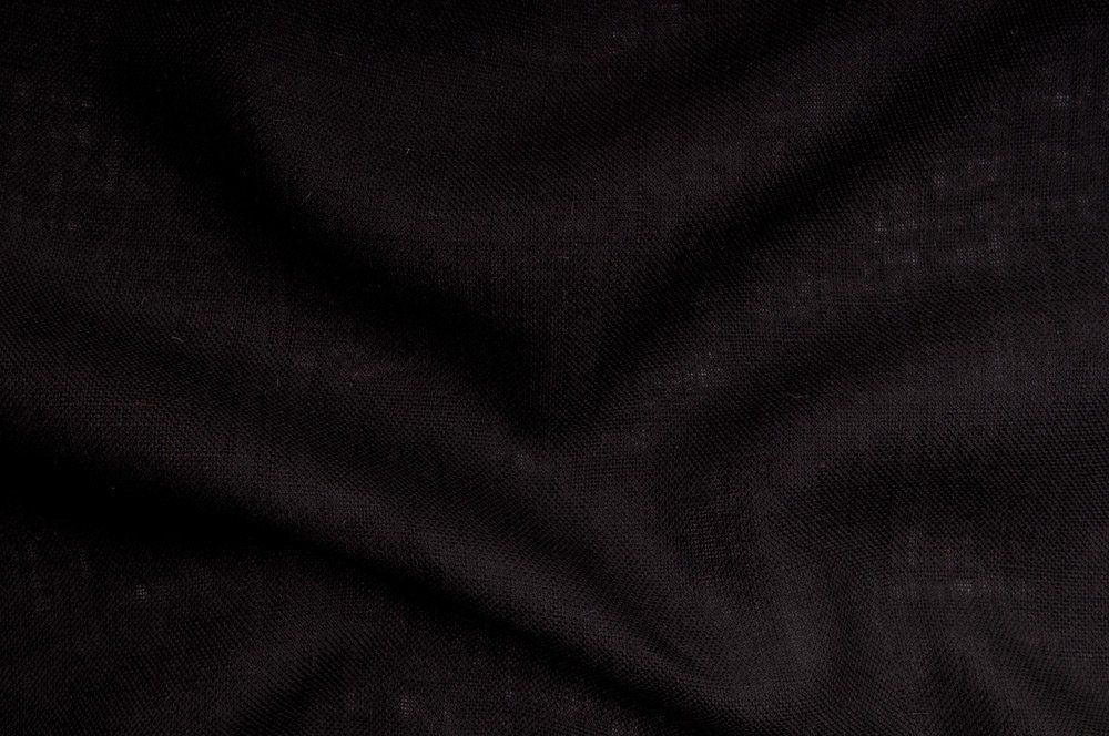 Indianer Jute farbig - 120 cm breit Schwarz