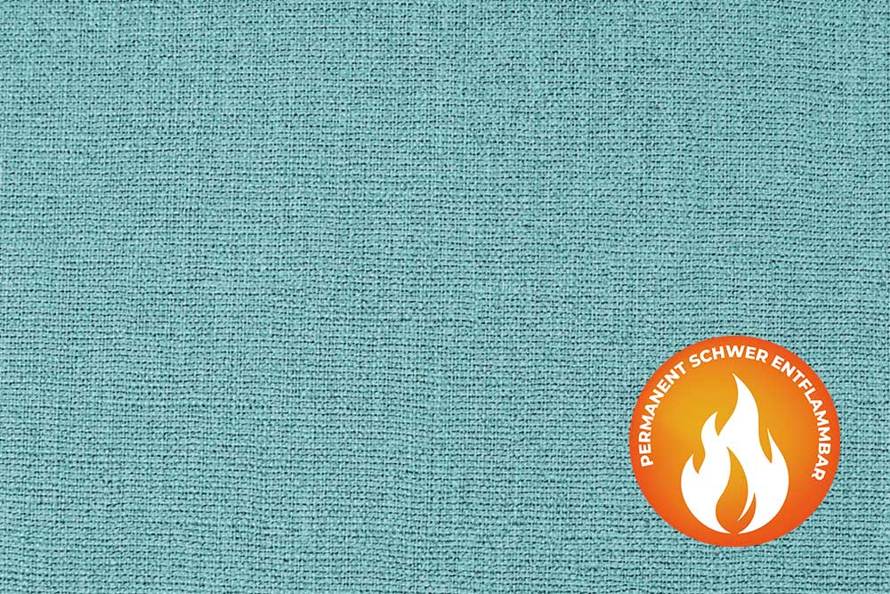 Bezugs-Kunstleder Melange - permanent schwer entflammbar 