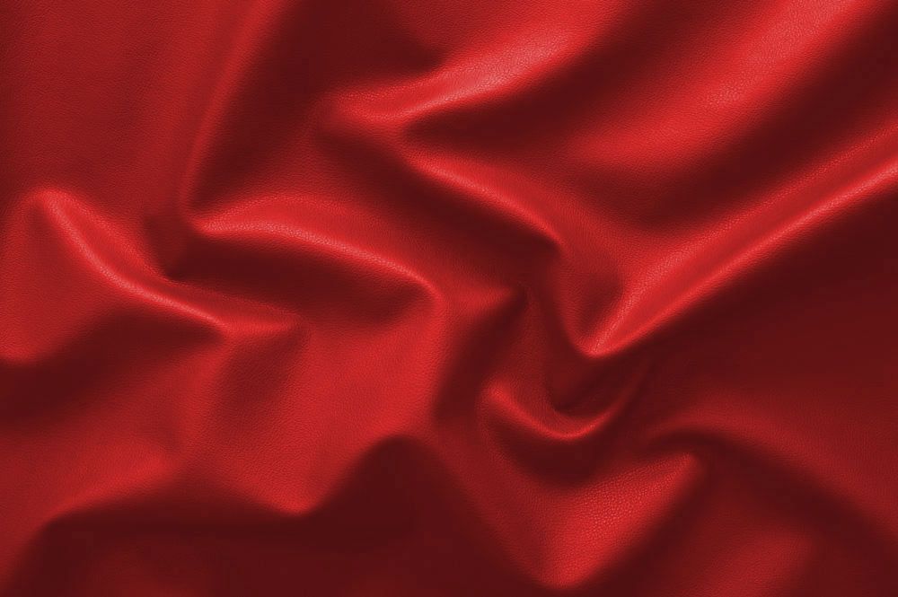 Kunstleder Super Strong - Uni Rot