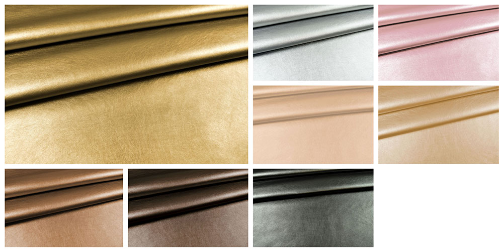 Lederimitat - Lamm-Nappa Soft - Metallic 