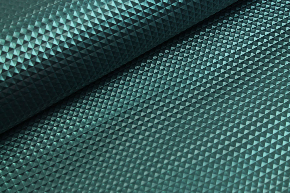 Kunstleder geprägt - Pyramid Petrol 