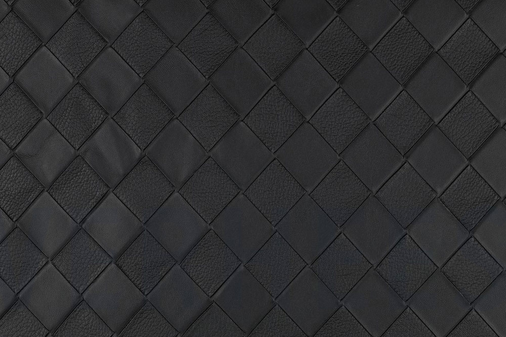 Kunstleder - Flechtstruktur 