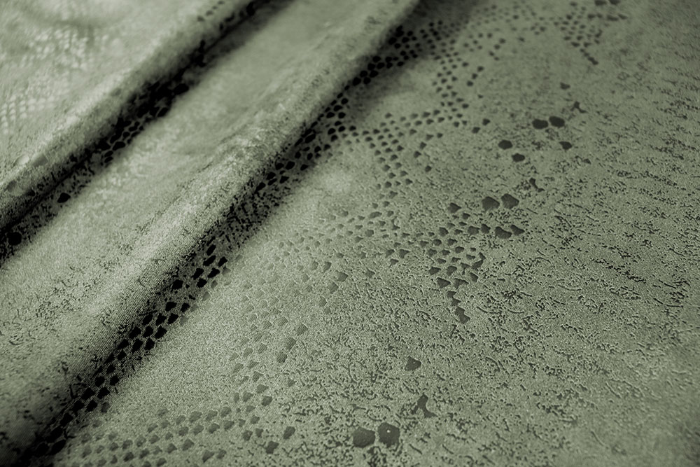 Wildleder-Imitat - Green Viper 