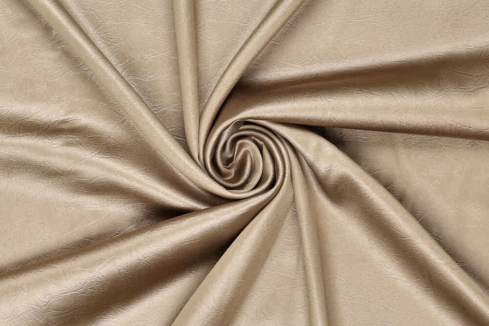 Kunstleder-Satin Sand