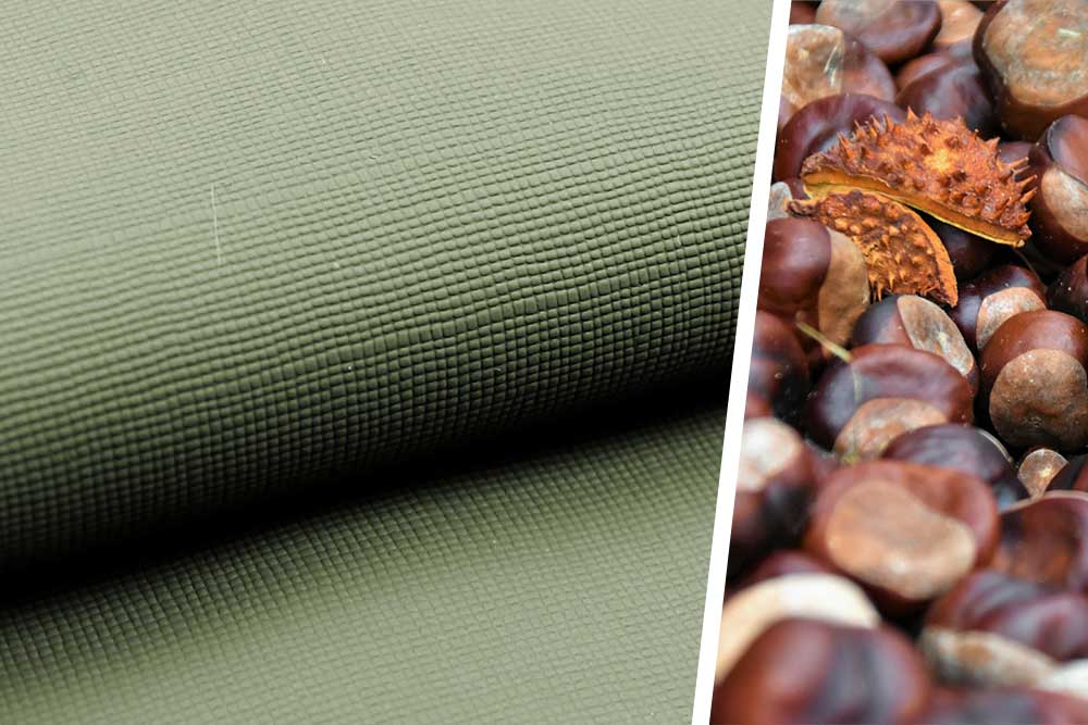 Kastanienleder - Jagdgrün 