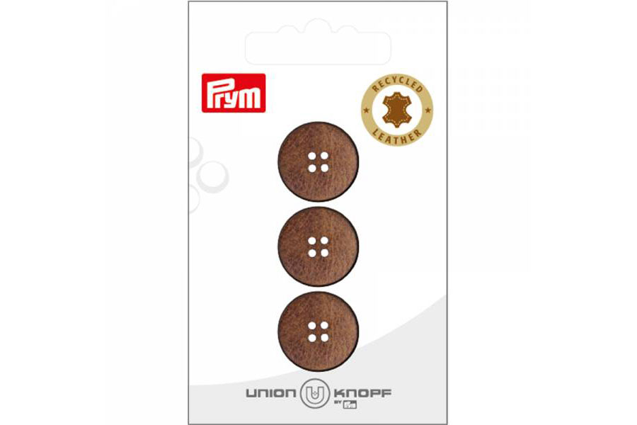 Lederknöpfe - 18 mm 