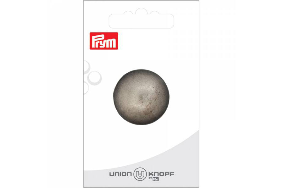 Knopf - Altsilber - 28 mm 