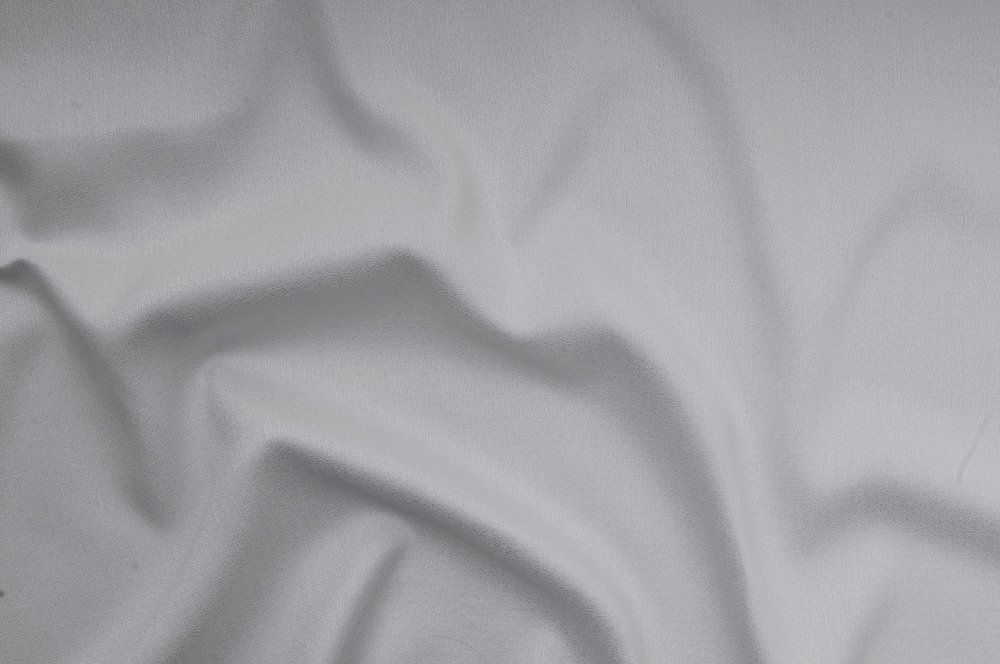 Viskose-Krepp - Silber - 2,0 Meter 