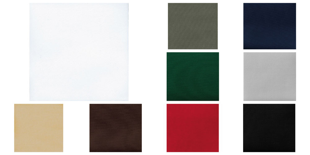 Köperflicken - Uni - 10 x 20 cm 