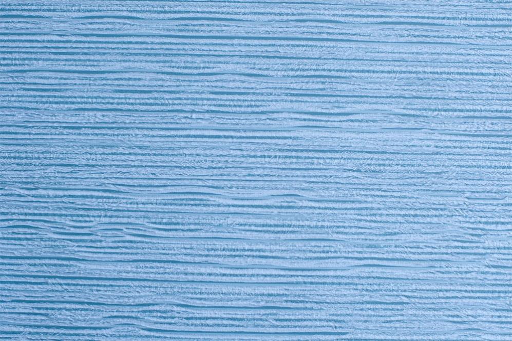 Leder Imitat - Streifenprägung Hellblau