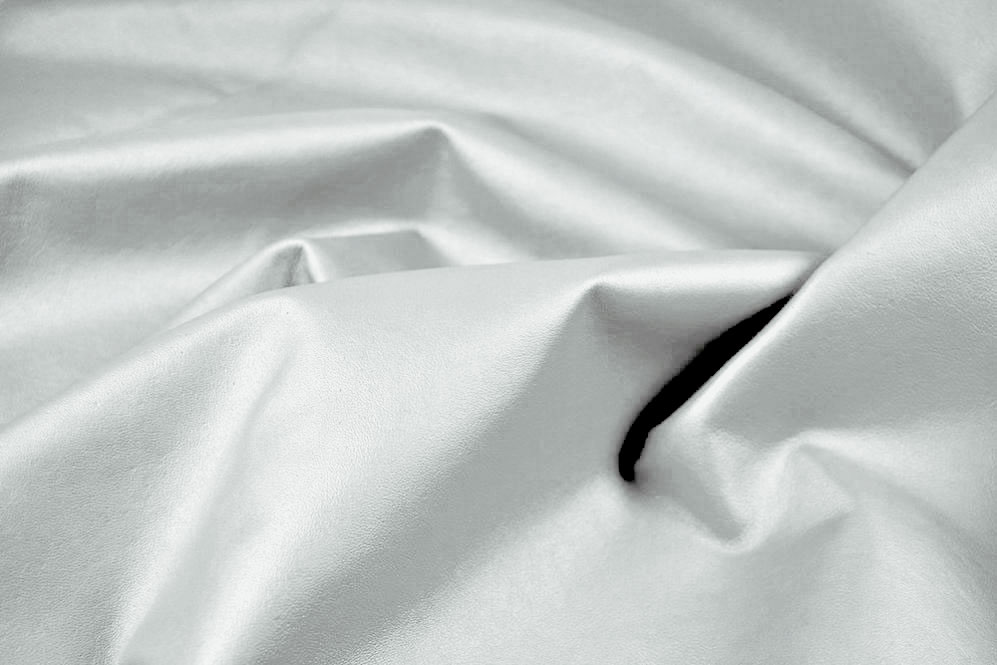 Echtleder-Haut Dallas - Haut ab 4 qm - Nebelweiß 