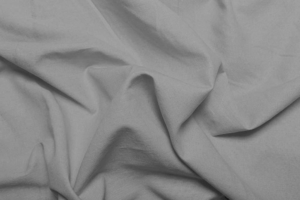 Leinen mit Viskose Hellgrau