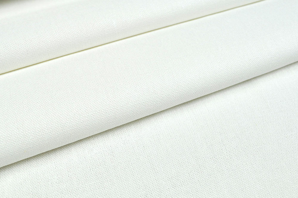 Leinenmix Recycling - Cremeweiß - 1,0 Meter 