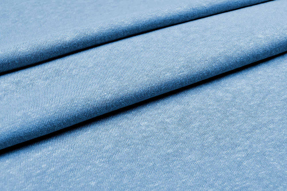 Leinenjersey Hellblau