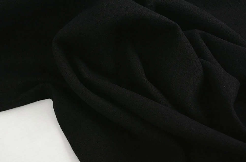 Baumwoll-Leinen Premium - extra schwer - Schwarz 