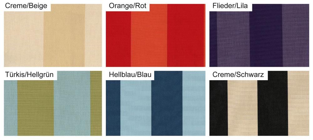 Markisen- und Outdoor-Stoff Spain Sun Mix-Streifen 