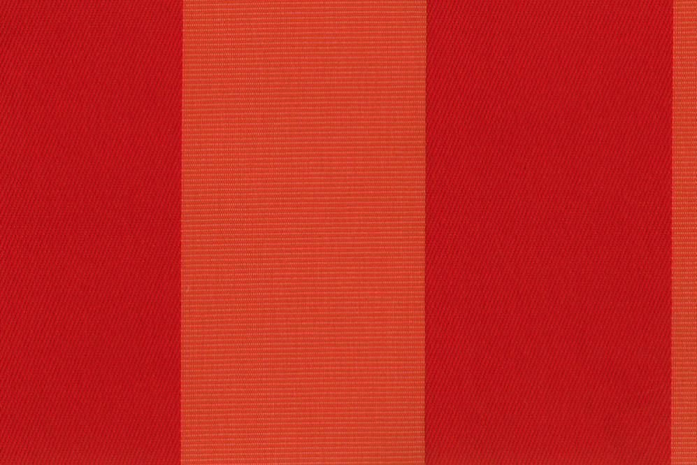 Markisen- und Outdoor-Stoff Spain Sun Mix-Streifen Orange/Rot