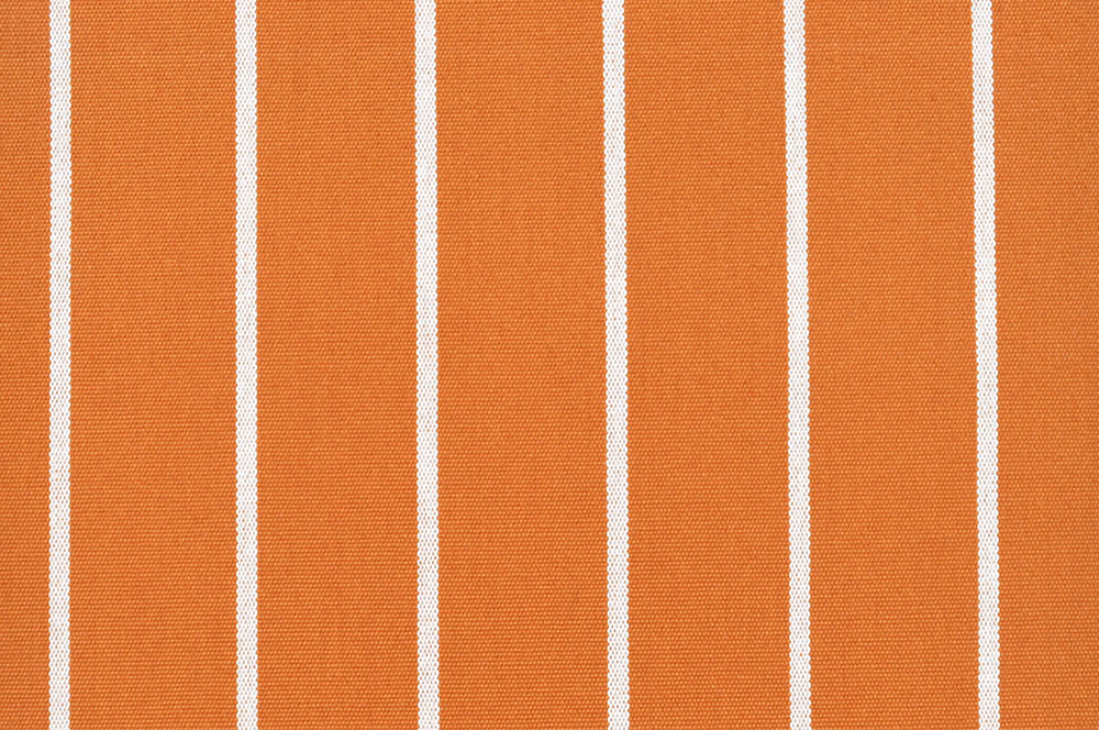 Markisenstoff 160 cm - Spain Sun - Streifen - Orange - 1,0 Meter 