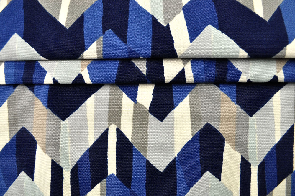 Markisen- und Outdoorstoff - Capri Dunkelblau 