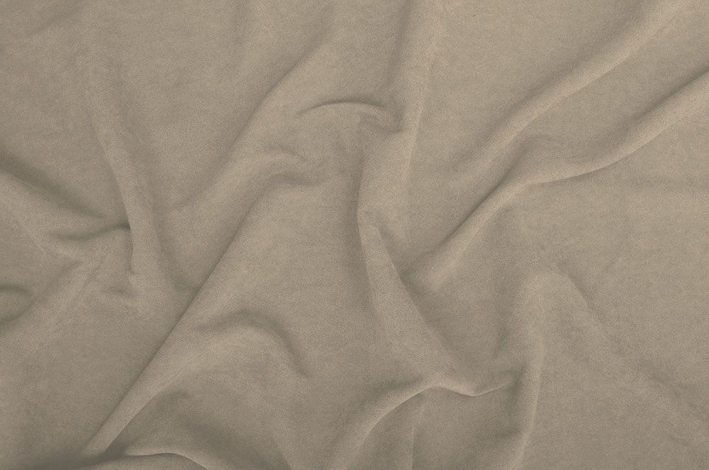 Microfaser Linda - Kiesel - 1,0 Meter 