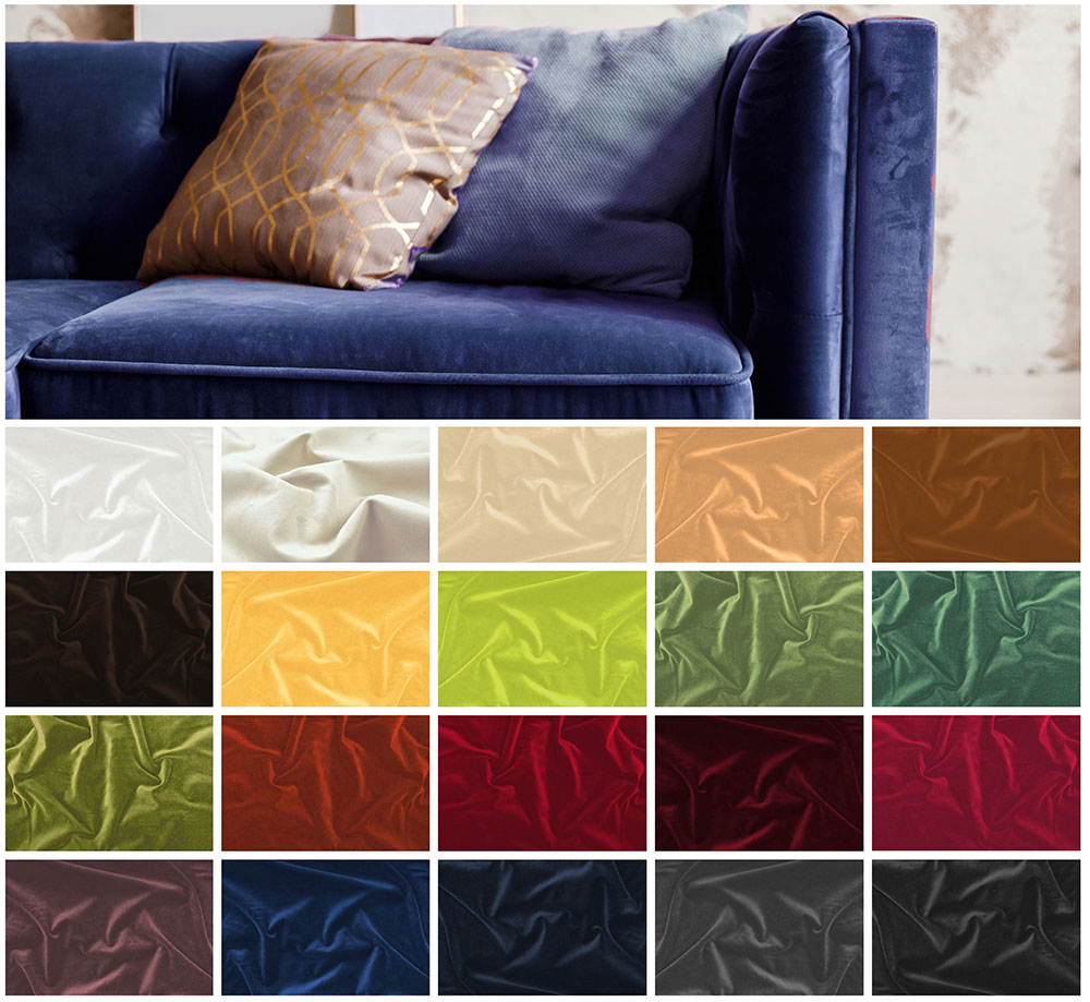 Möbelbezugsstoff - Samt 