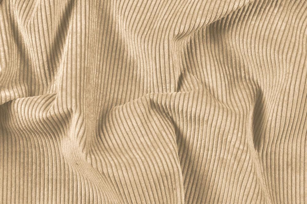 Möbel-Cordstoff deluxe - New Living - Beigegrau 