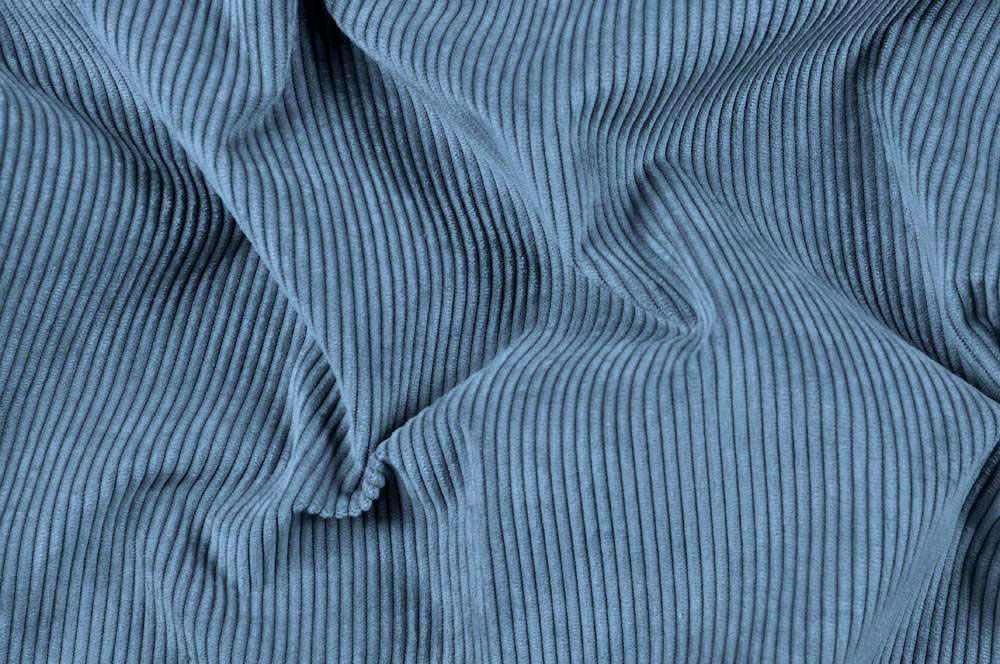 Möbel-Cordstoff deluxe - New Living - Jeansblau 