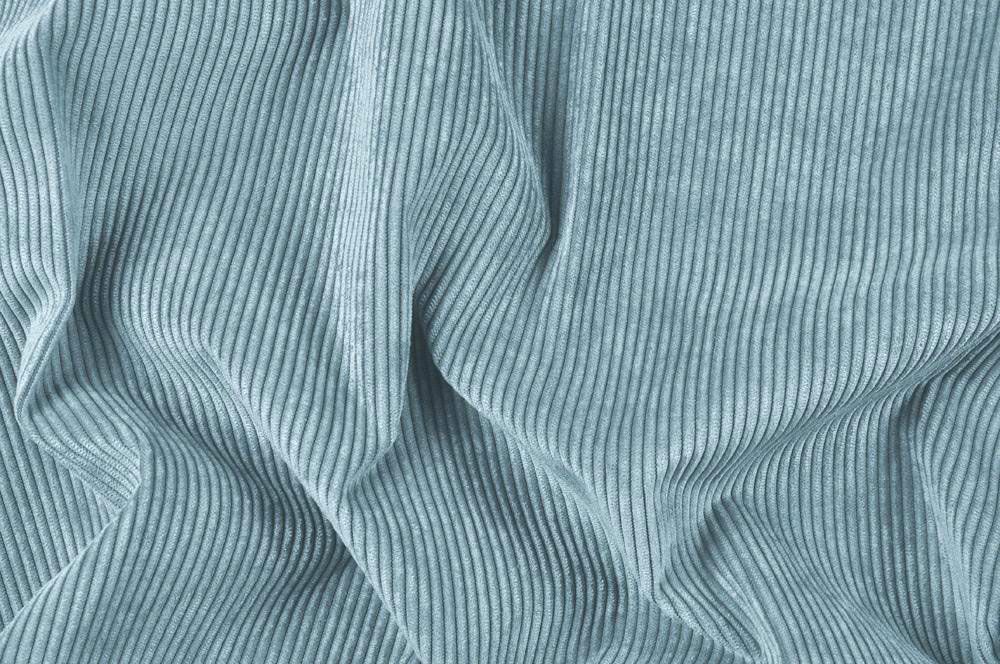 Möbel-Cordstoff deluxe - British Feeling - Taubenblau 