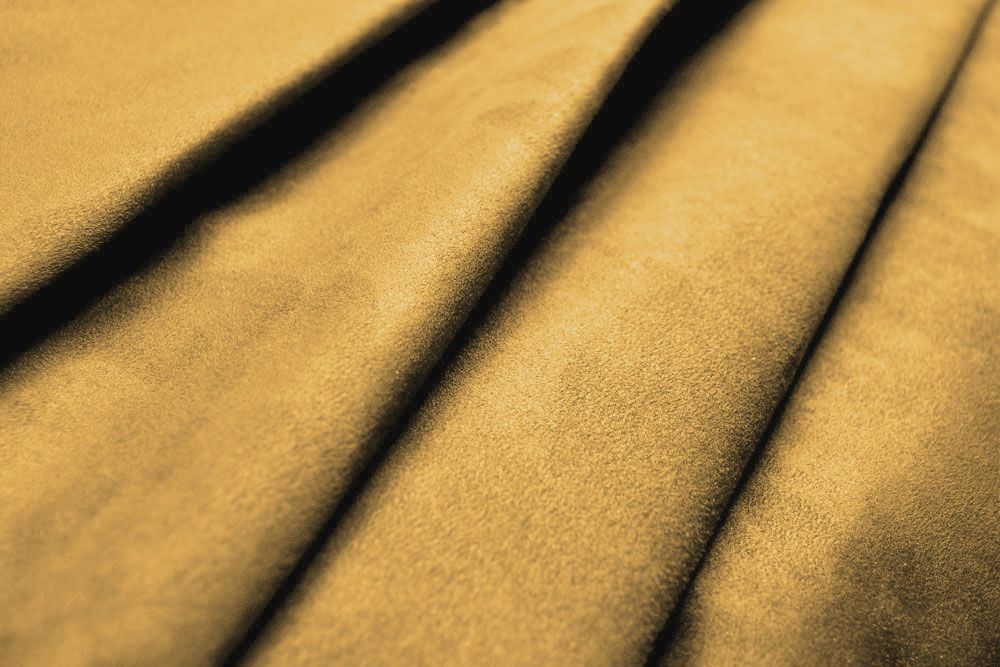 Möbelstoff deluxe - Woodstock - Uni Ocker