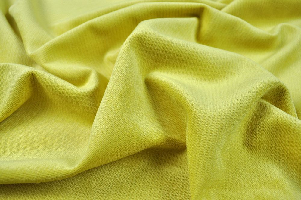 Möbelstoff deluxe - Tropic - Uni Hellgrün 