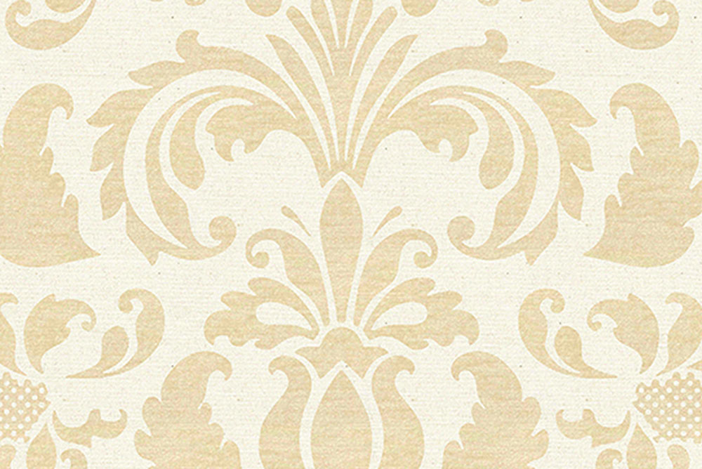 Chenille-Wende-Jacquard - Barock - Champagner - 2,0 Meter 