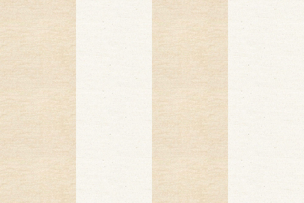 Chenille-Wende-Jacquard - Blockstreifen - Champagner - 2,0 Meter 